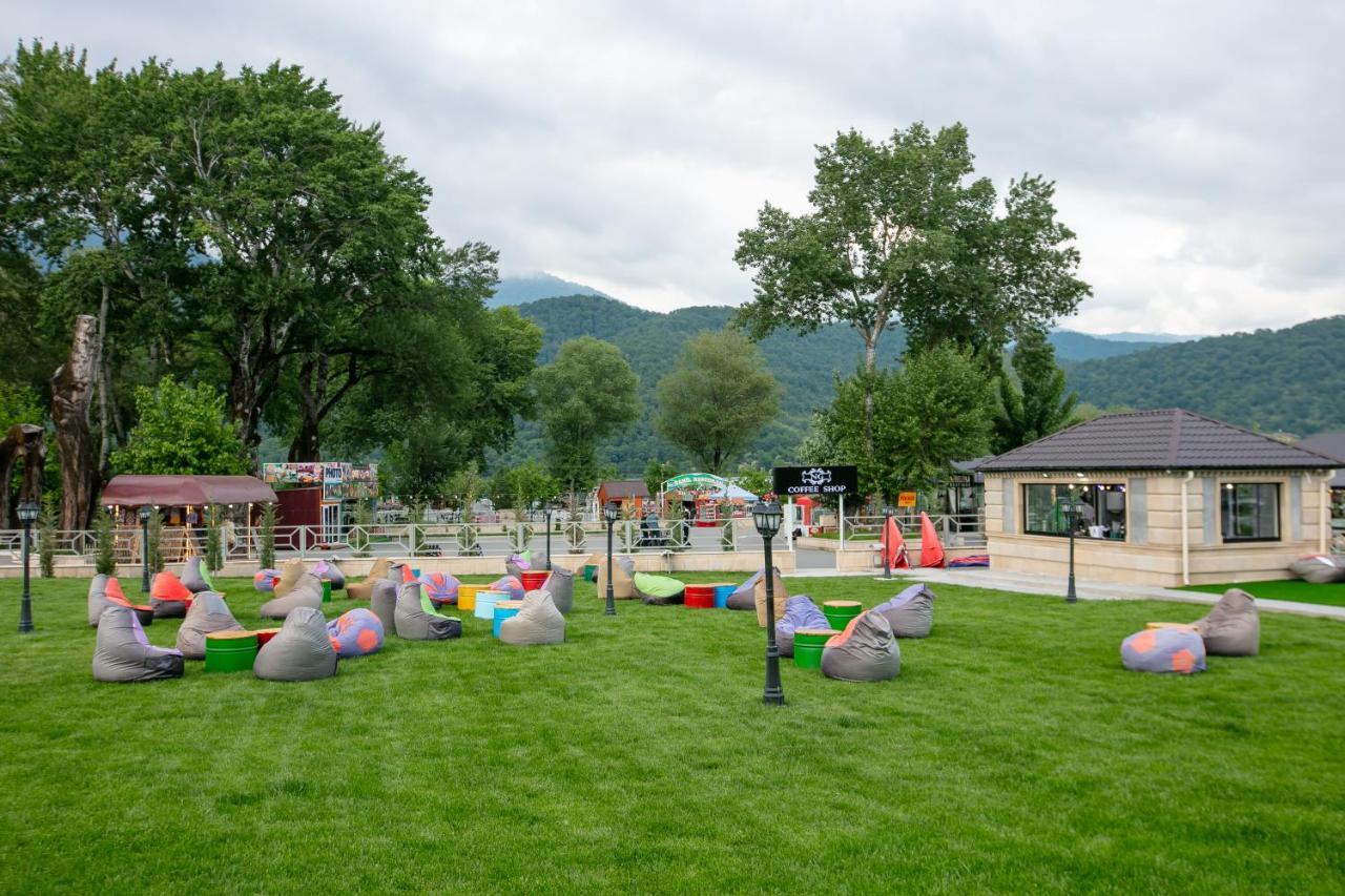 Nohur Hotel Gabala Nohurqislaq エクステリア 写真